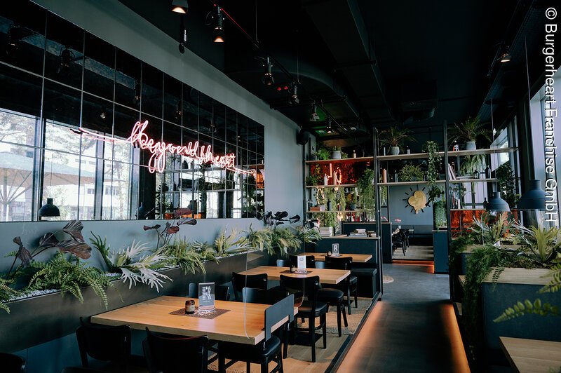 Restaurant Burgerheart Innenraum