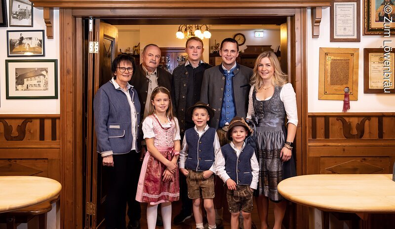 Familie Wirth vom L&ouml;wenbr&auml;u