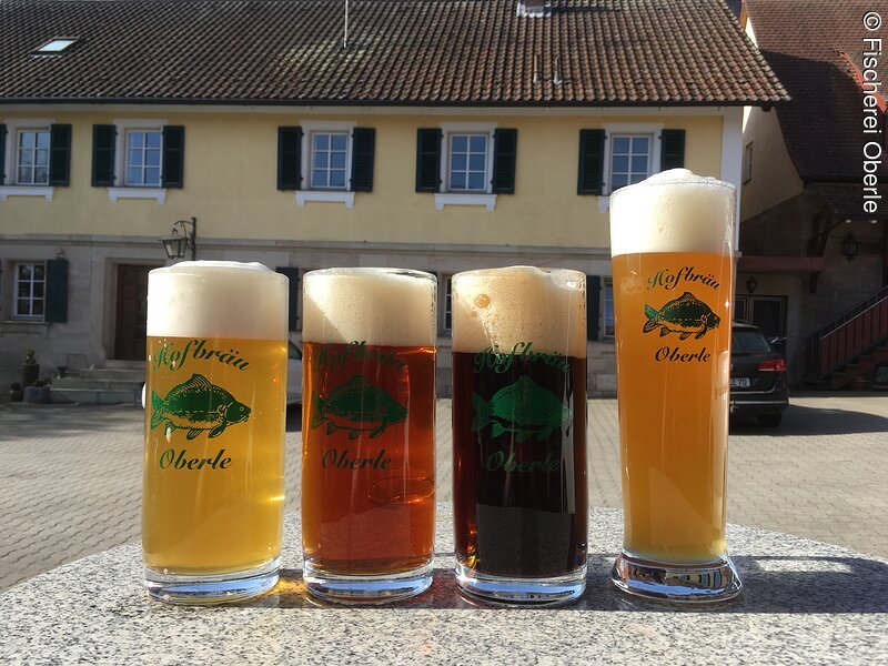 Die Bierauswahl der Fischerei Oberle Die Bierauswahl der Fischerei Oberle
