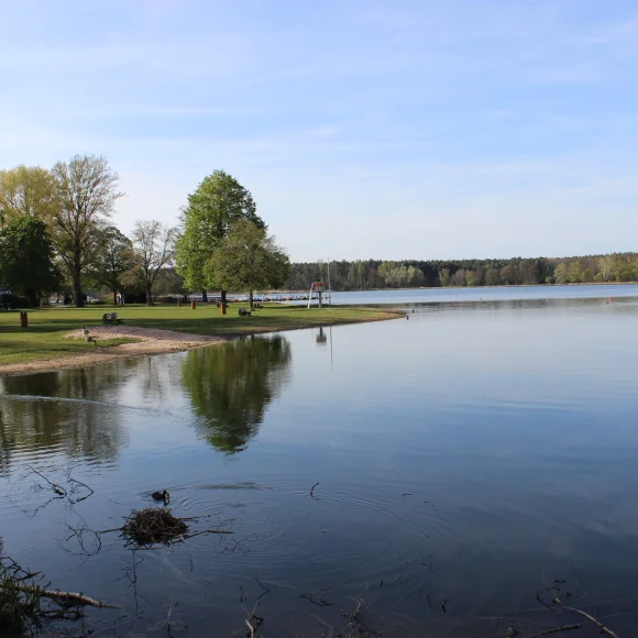 Dechsendorfer Weiher Der Dechsendorfer Weiher gehört zum Erlanger Naherholungsgebiet und wird auch Großer Bischofsweiher genannt.