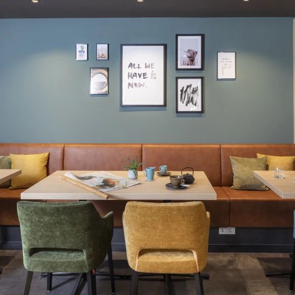 Zeitwohnhaus Sitzbereich für Frühstück Zeitwohnhaus Sitzbereich für Frühstück