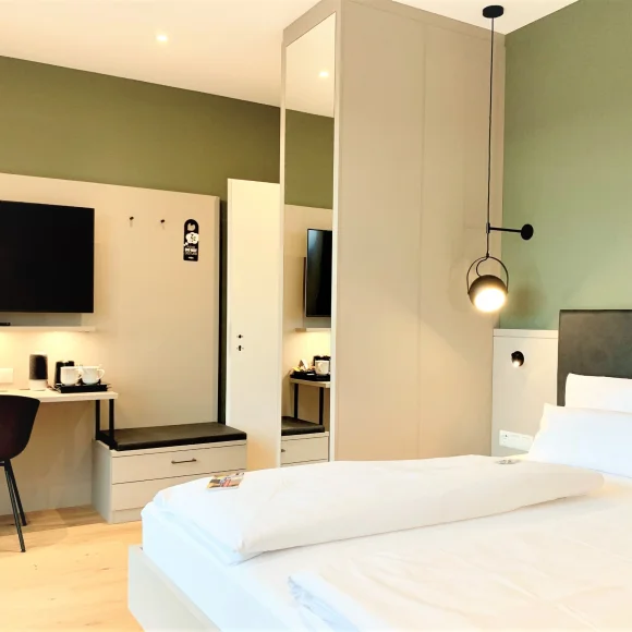 Zeitwohnhaus Hotelzimmer Zeitwohnhaus Hotelzimmer mit Bett