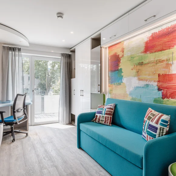 Zimmer Hotelzimmer mit eigenem Balkon