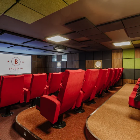 Kino Kinosaal mit Kinositzen
