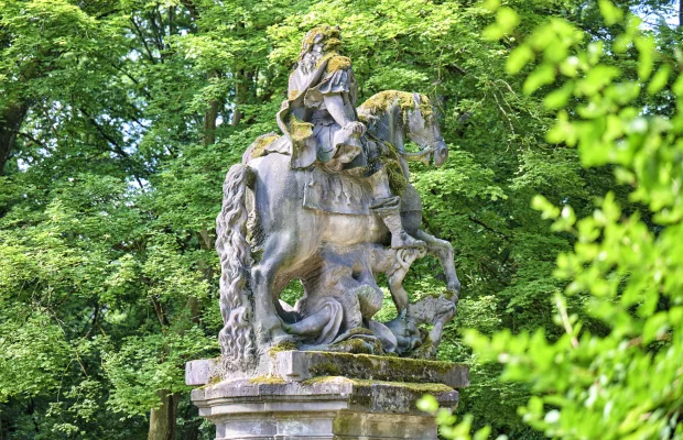 Reiterdenkmal im Schlossgarten