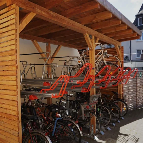 Fahrradständer - Altstadthotel Grauer Wolf